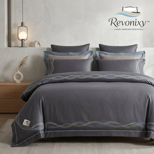 Revonixy™ LuxeWave Bedding Set
