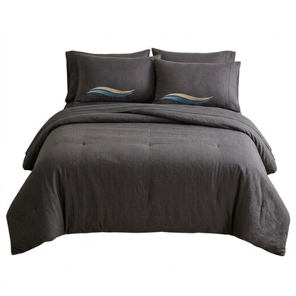 Revonixy™ UrbanEssence Velvet Bedding Set